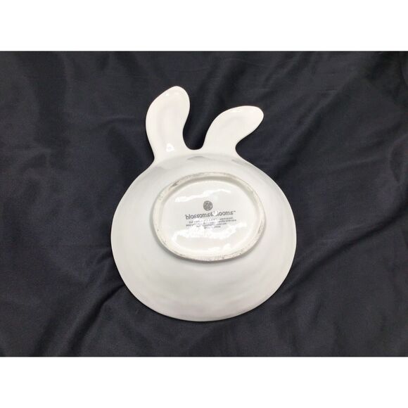 Blossom & Blooms Bunny Rabbit Bowl Anthropomorphic Spring Easter - Picture 4 of 6